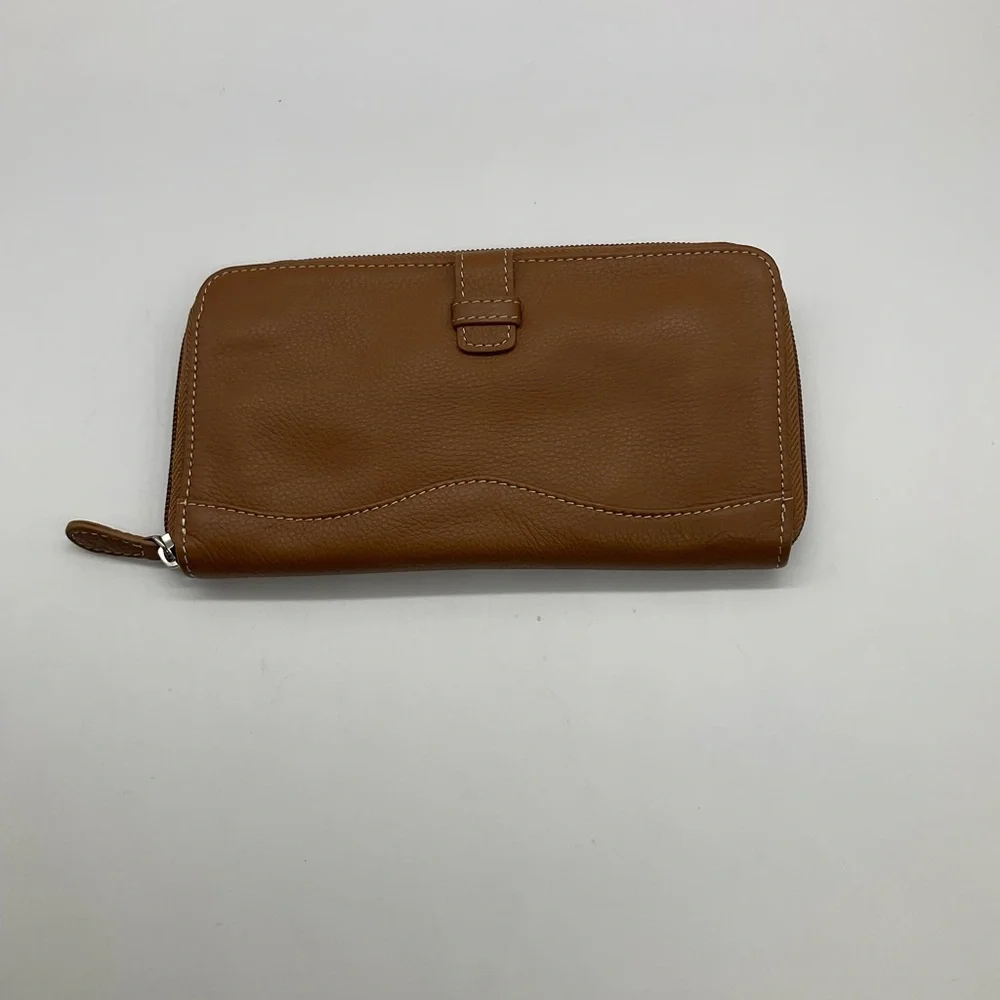 TIGNANELLO BROWN PEBBLE LEATHER WALLET - Picture 2 of 6